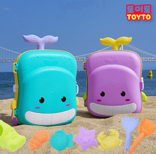 토이토 잡화점 캐리어 모래놀이 장난감 사진입니다.