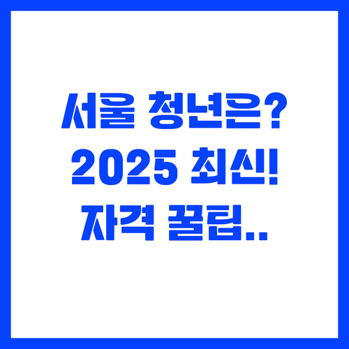 서울 청년안심주택 매입 방식 2025..