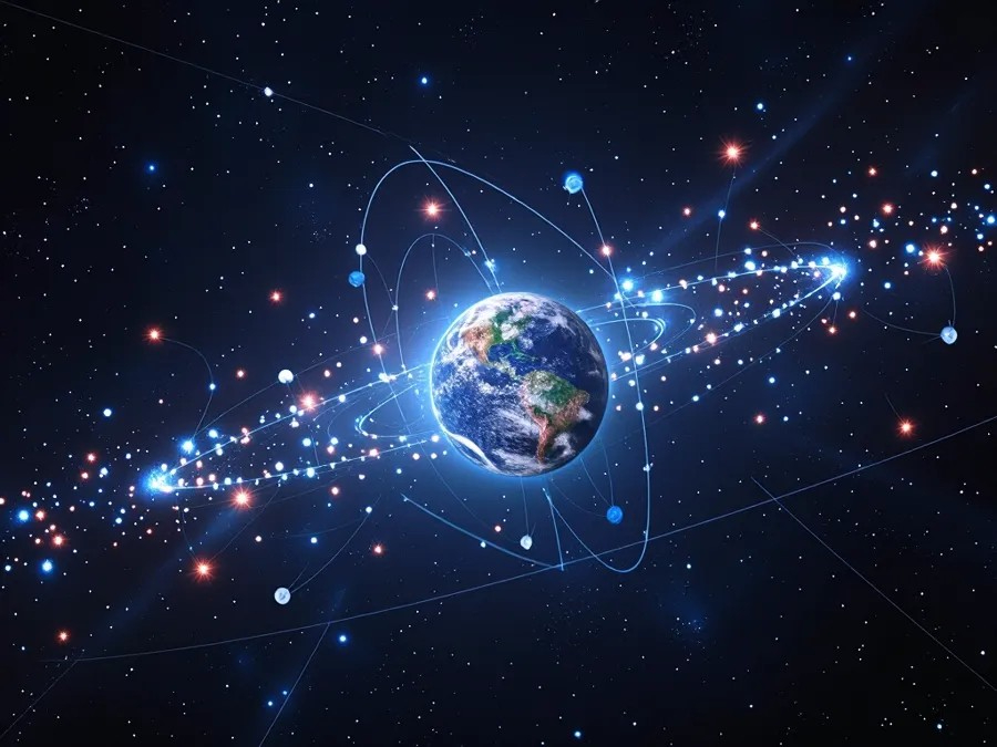 지구를 잇는 우주 통신