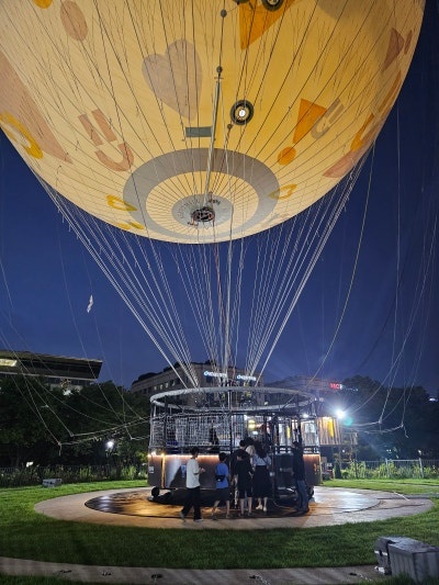 서울의달&#44; 한강 위에 뜬 달 -탑승준비
