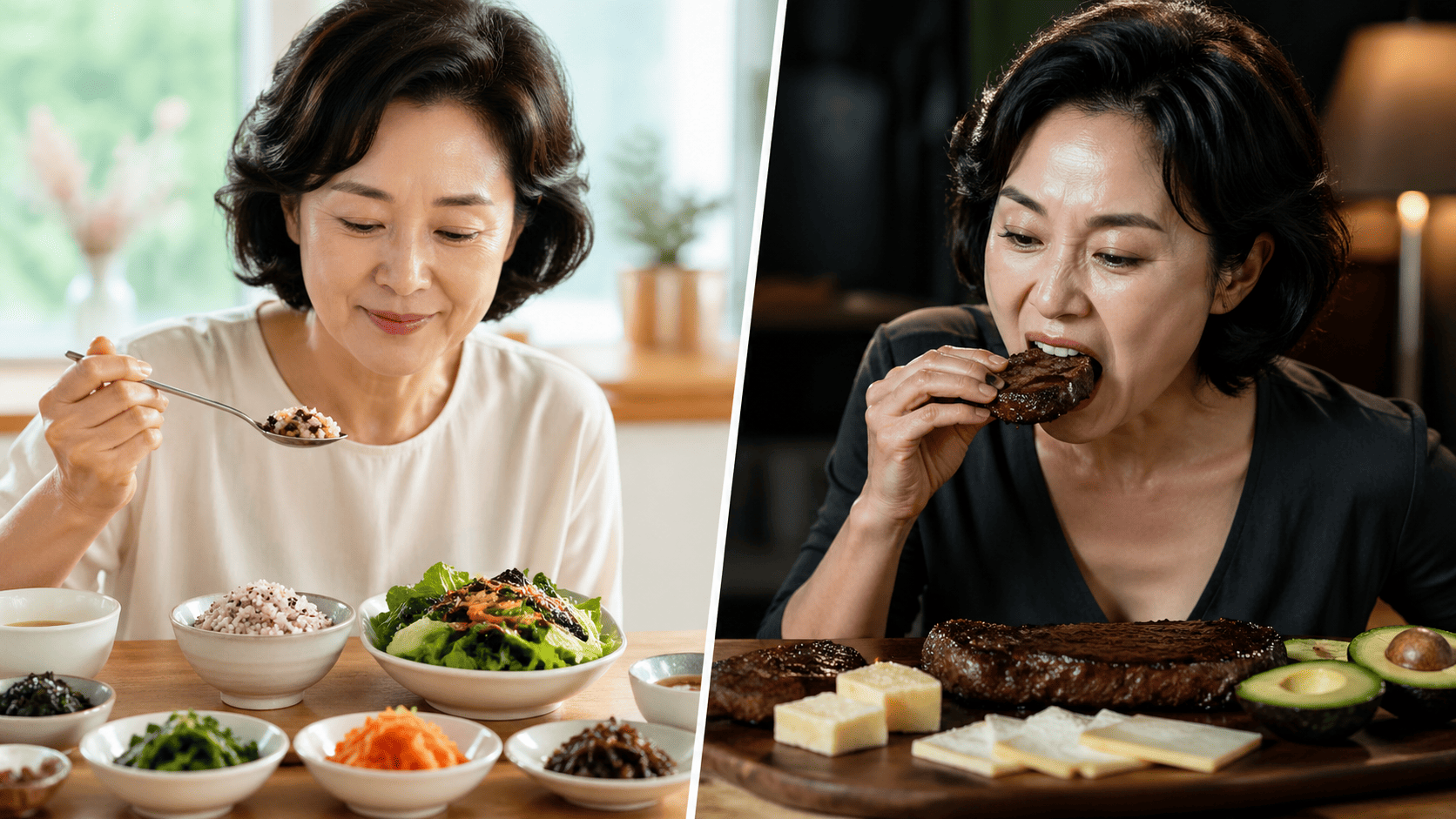 체질 다이어트 vs 저탄고지 차이점 비교