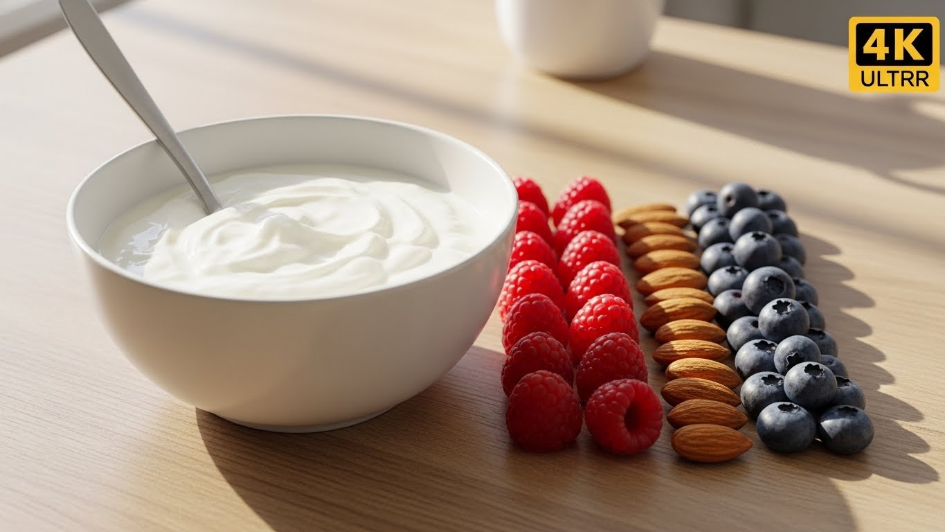 요거트 재료 ai 이미지