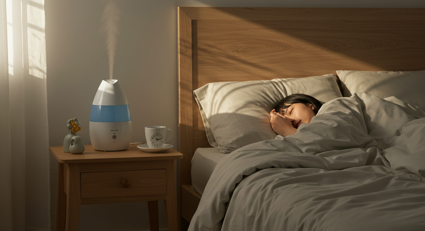 알레르기비염, 수면습관, 실내습도관리