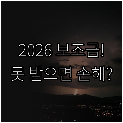 2026년 전기차 보조금 지원 대상 ..