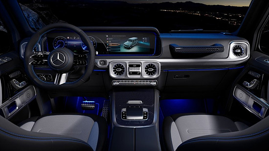 G 580 EQ의 개선된 성능과 내부 기능