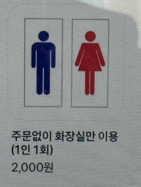 카페 화장실만 이용 2000원 메뉴 논란…손님 반응과 자영업 현실 총정리 관련 사진