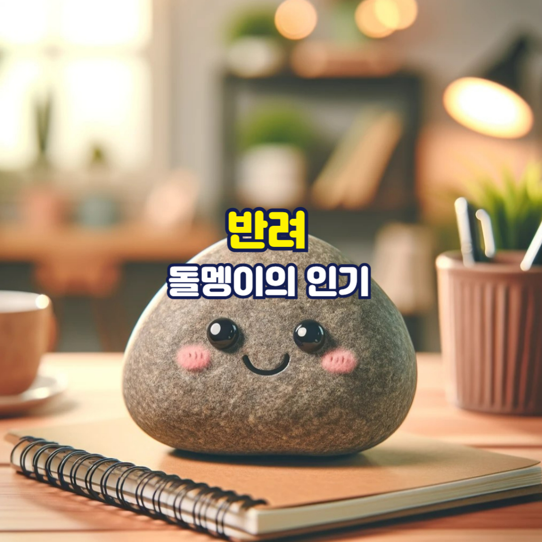반려 돌멩이의 인기