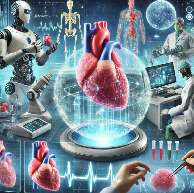 인공 장기의 발전과 의료 혁신에 관한 이미지