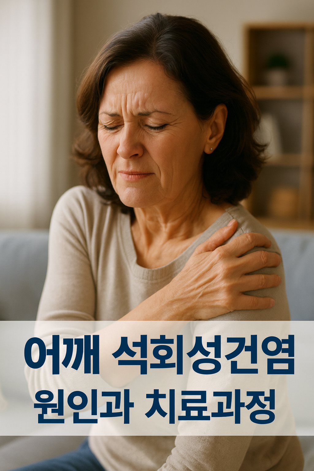 어깨 석회성건염 주사치료