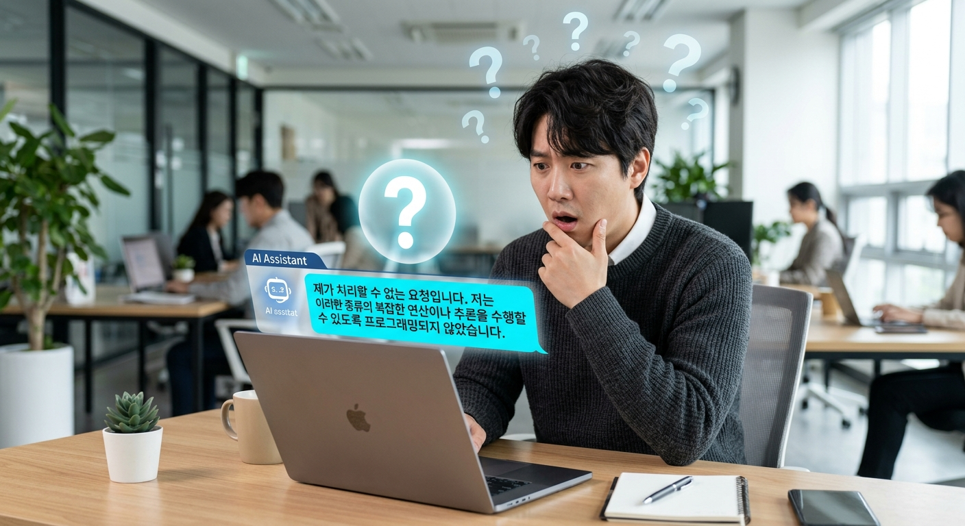 AI가 자신 있게 틀린 답을 말하기