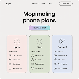 알뜰폰 요금제 비교 사이트 이미지