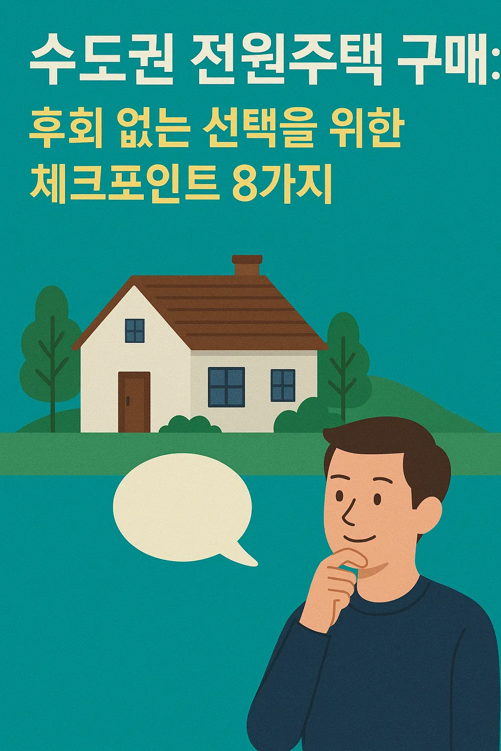 수도권 전원주택 구매: 체크포인트 8가지