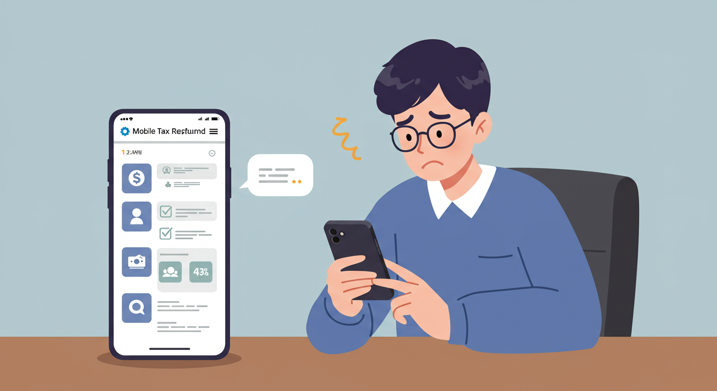 위택스, 지방세환급, 환급지연