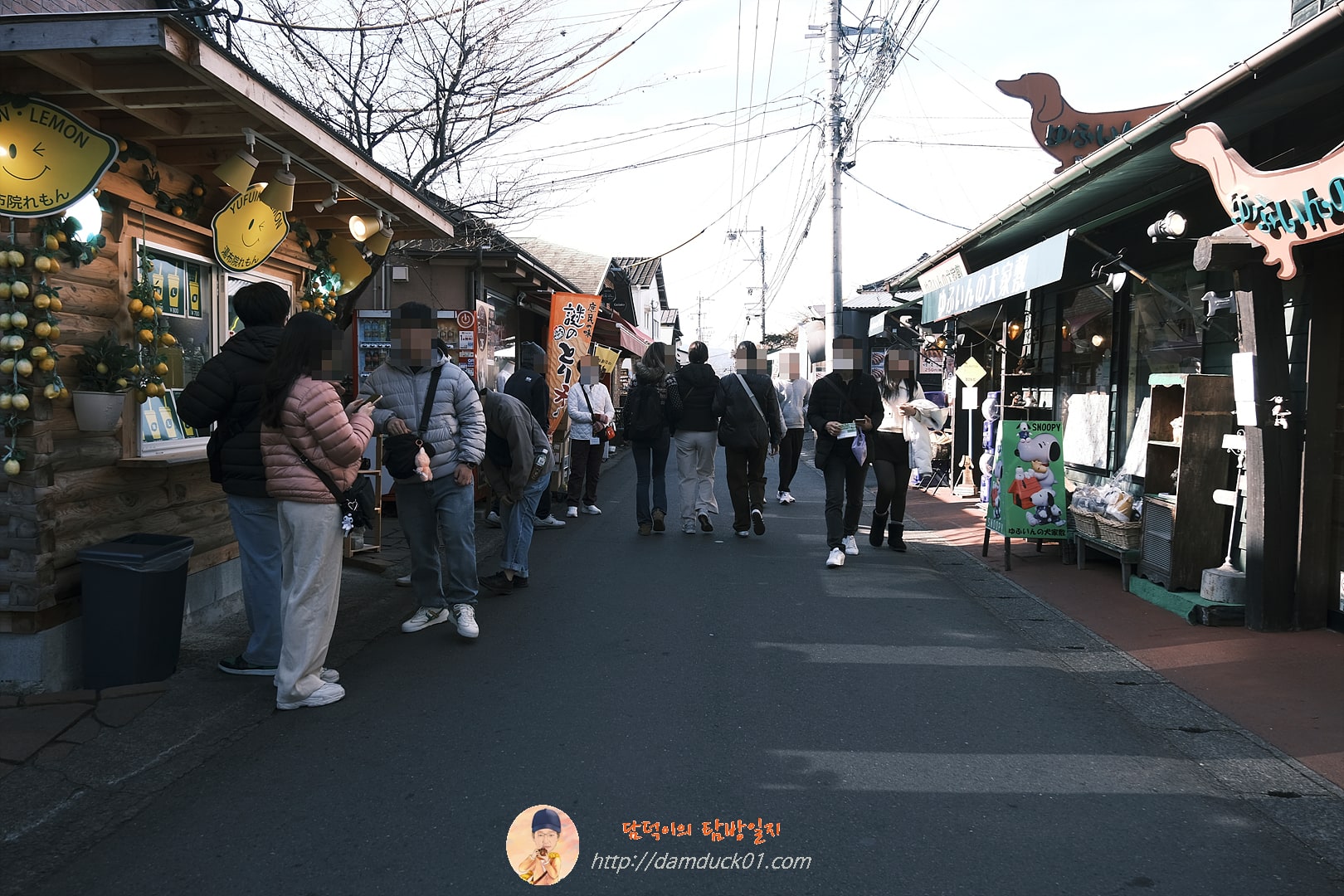 유후인 마을 유노츠보거리
