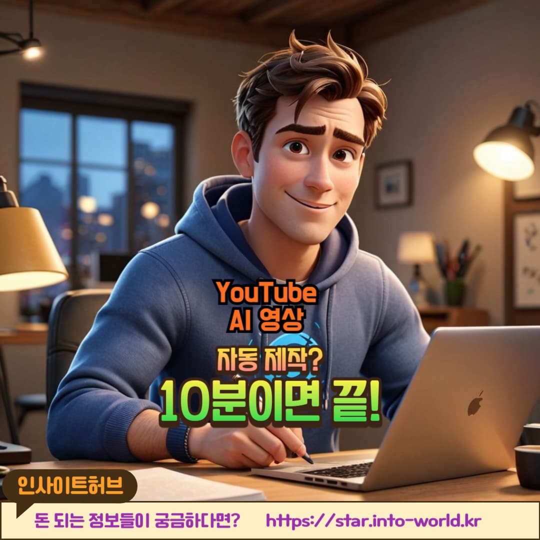 AI로 자동 유튜브 영상 만들기