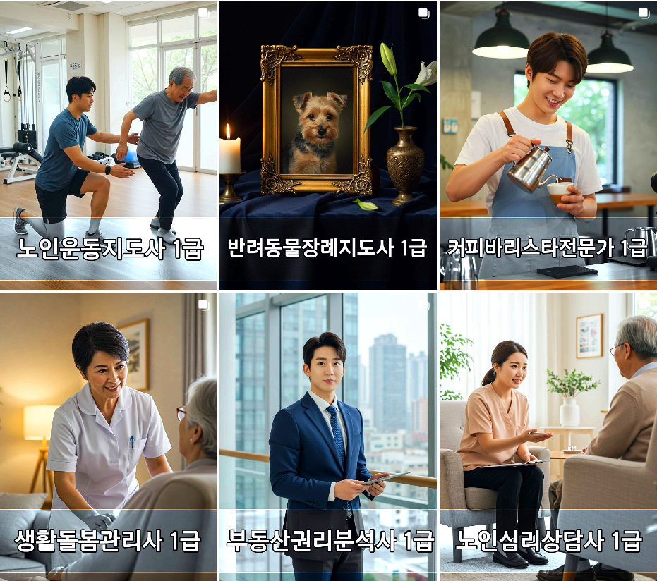 한국장학진흥원 자격증 무료 수강