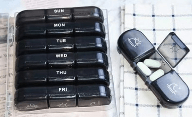 영양제 소분 용기