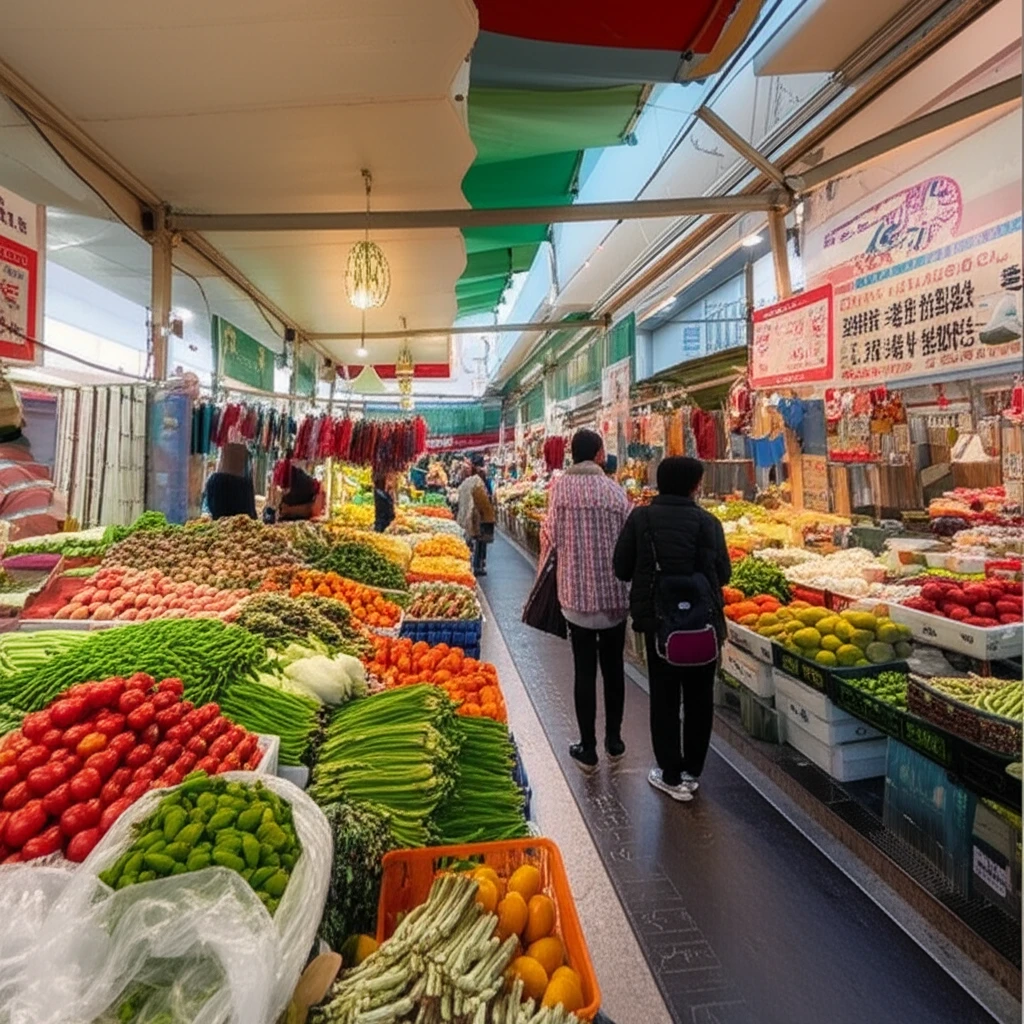 해외 시장 영어 소통 가이드: 상인과..