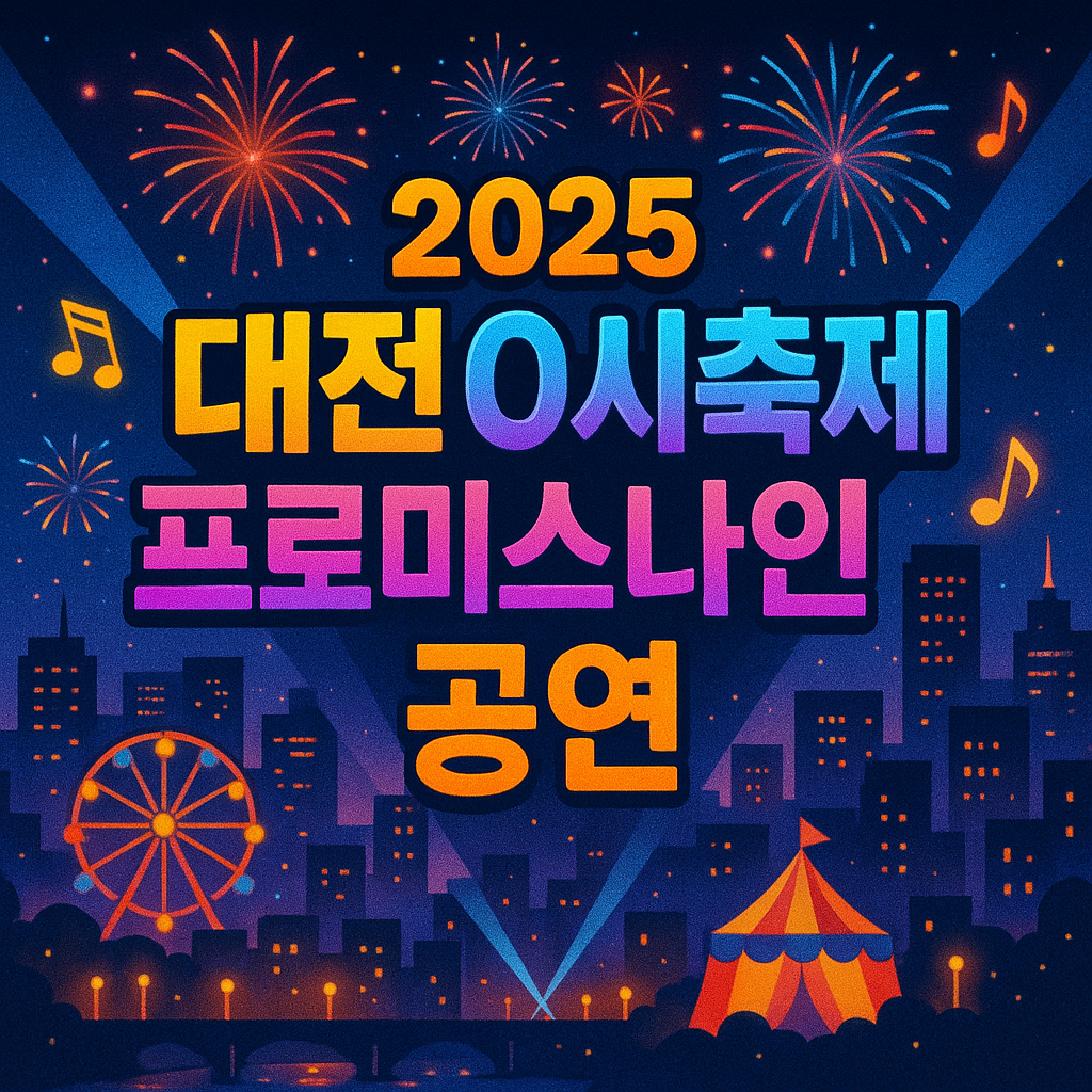 2025 대전 0시축제 공연