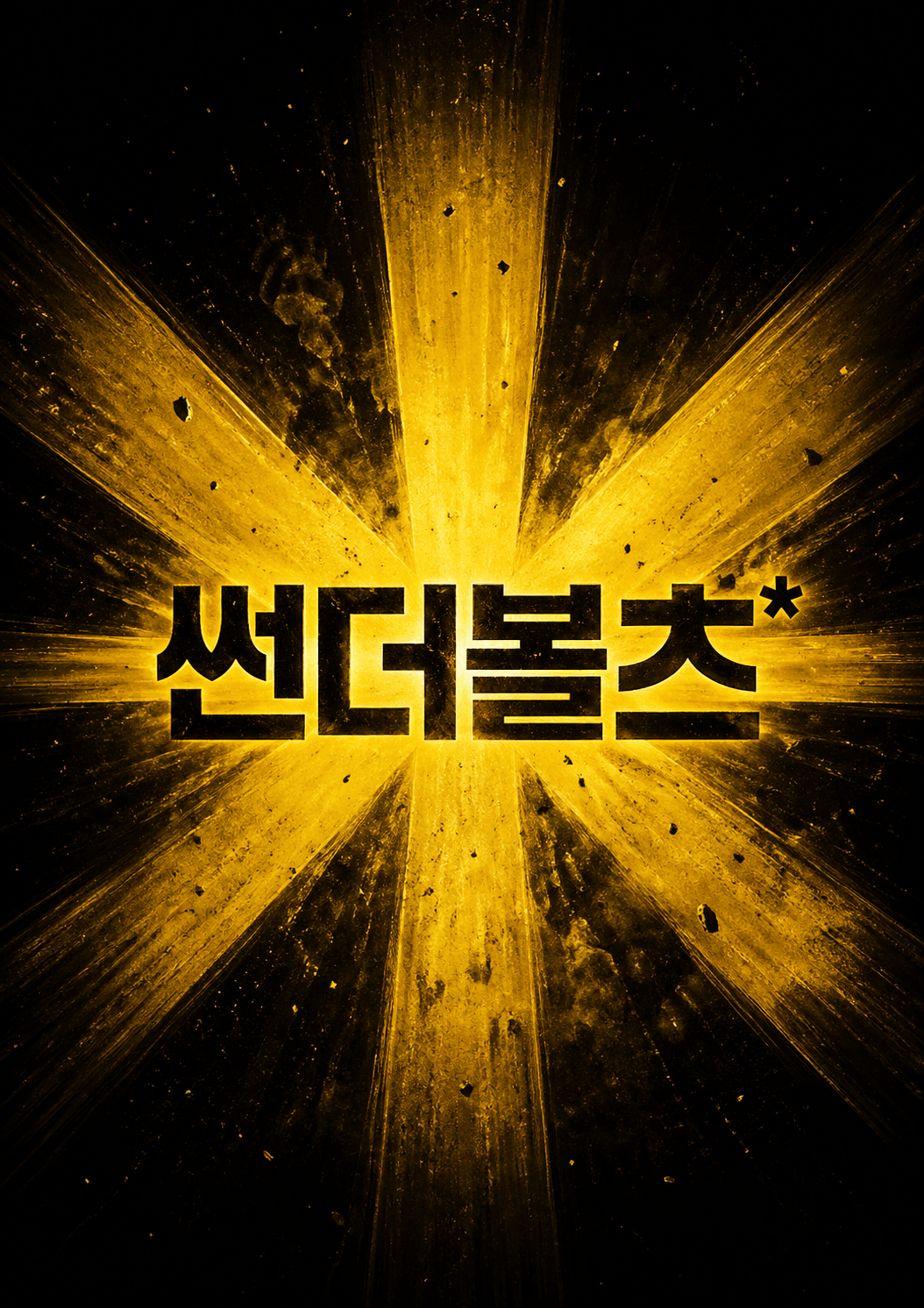 썬더볼츠* 포스터