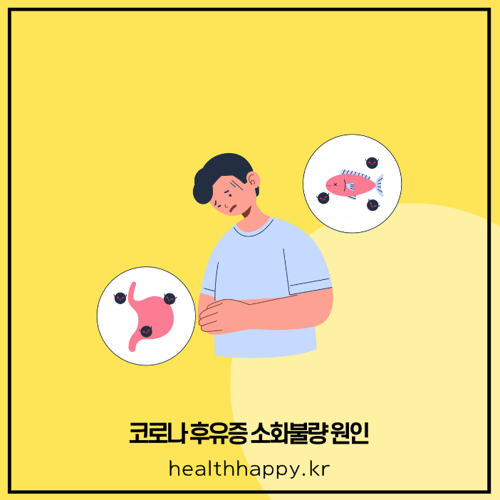 코로나 후유증 소화불량 원인