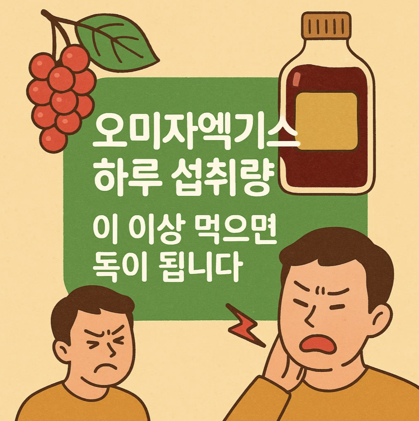 오미자엑기스 하루 섭취량, 이 이상 먹으면 독이 됩니다