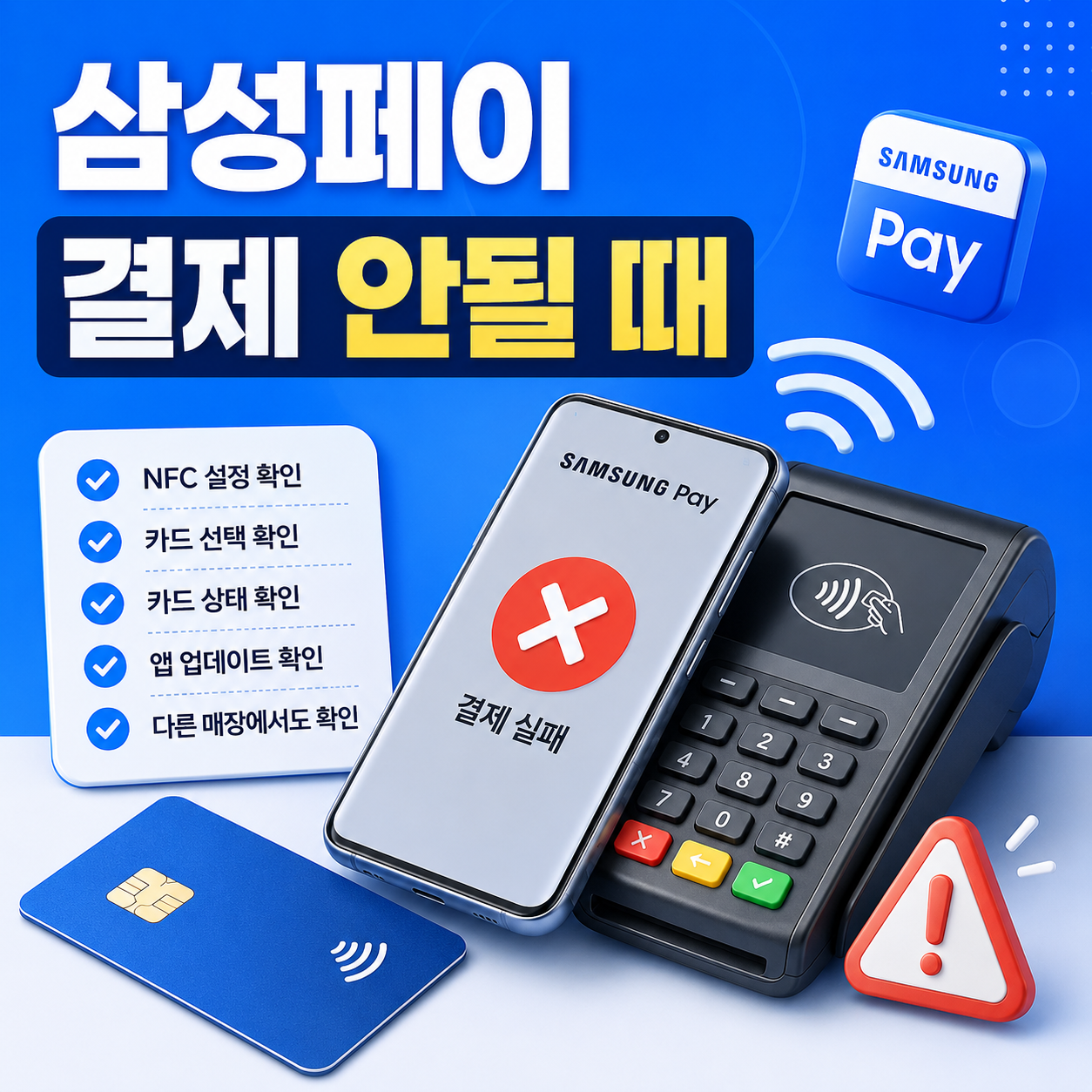 삼성페이 결제 오류