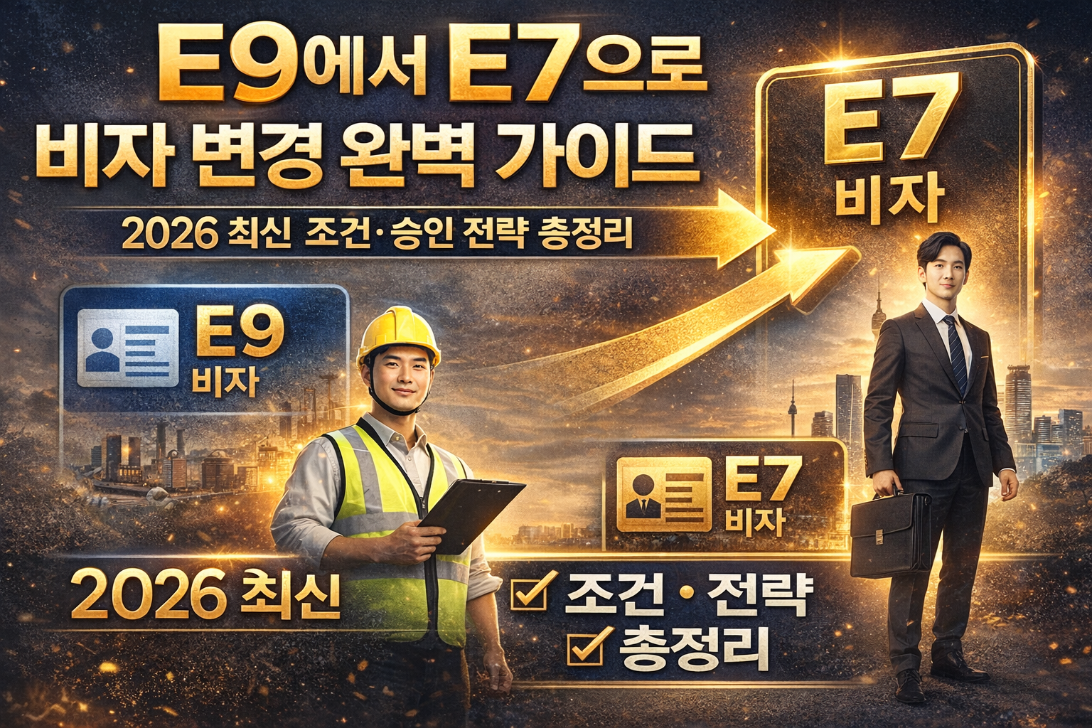 E9에서 E7으로 비자 변경 완벽 가이드