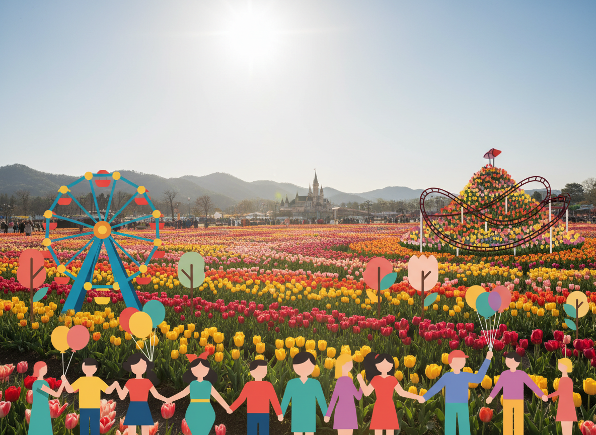 2026 용인 에버랜드 튤립축제 예약 예매 기간 가격