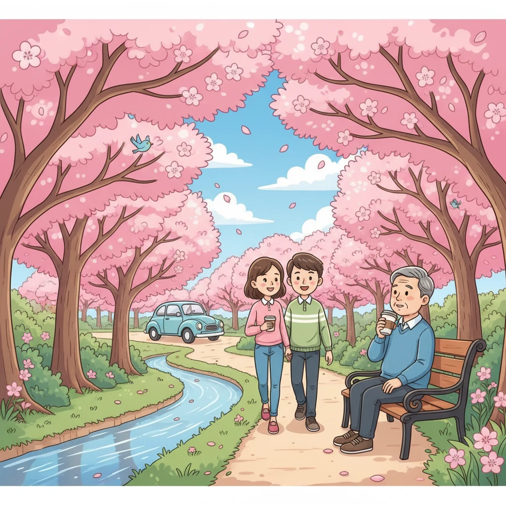 2026년 용인 수지구 벚꽃 개화 예..