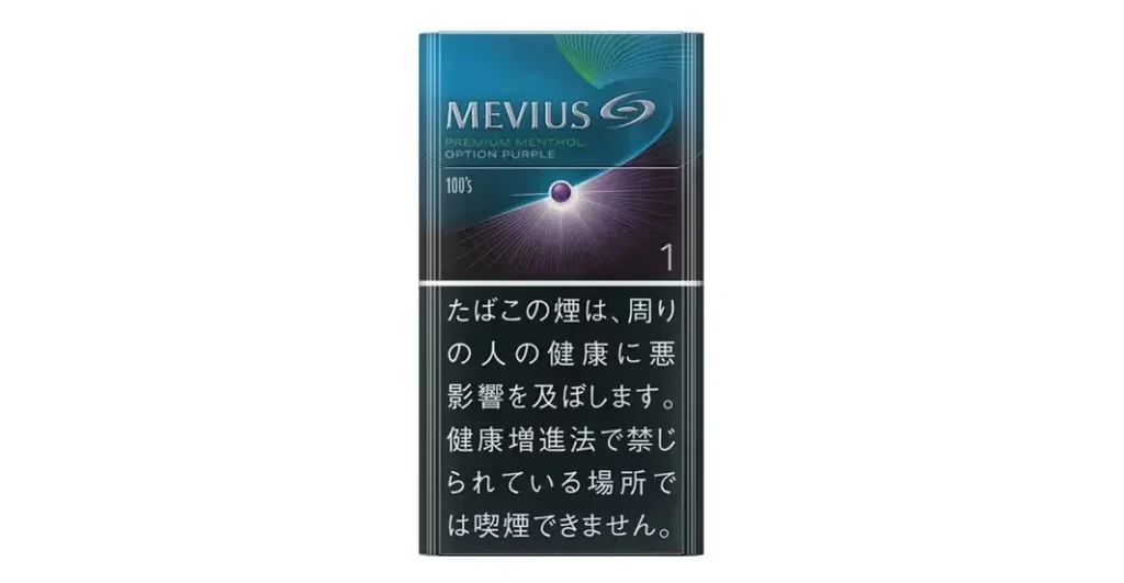 메비우스 프리미엄 멘솔 옵션 퍼플 원 100's