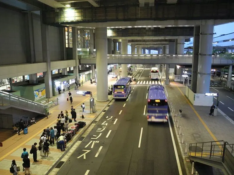 우메다(오사카역 앞)에서 돌아올 때도 같은 장소에서 출발!
