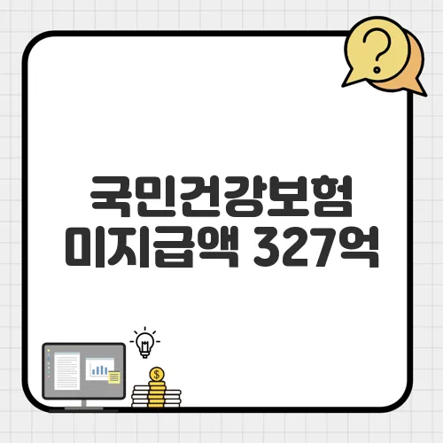 국민건강보험 미지급액 327억, 환급금 확인 및 신청 방법 완벽 가이드