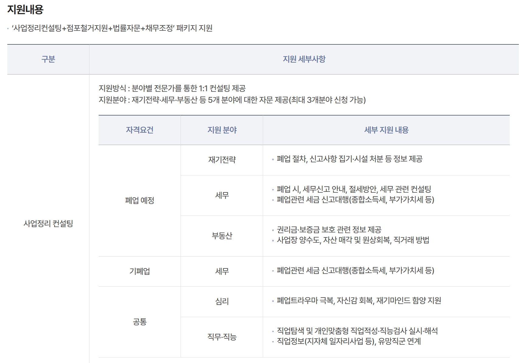 지원내용