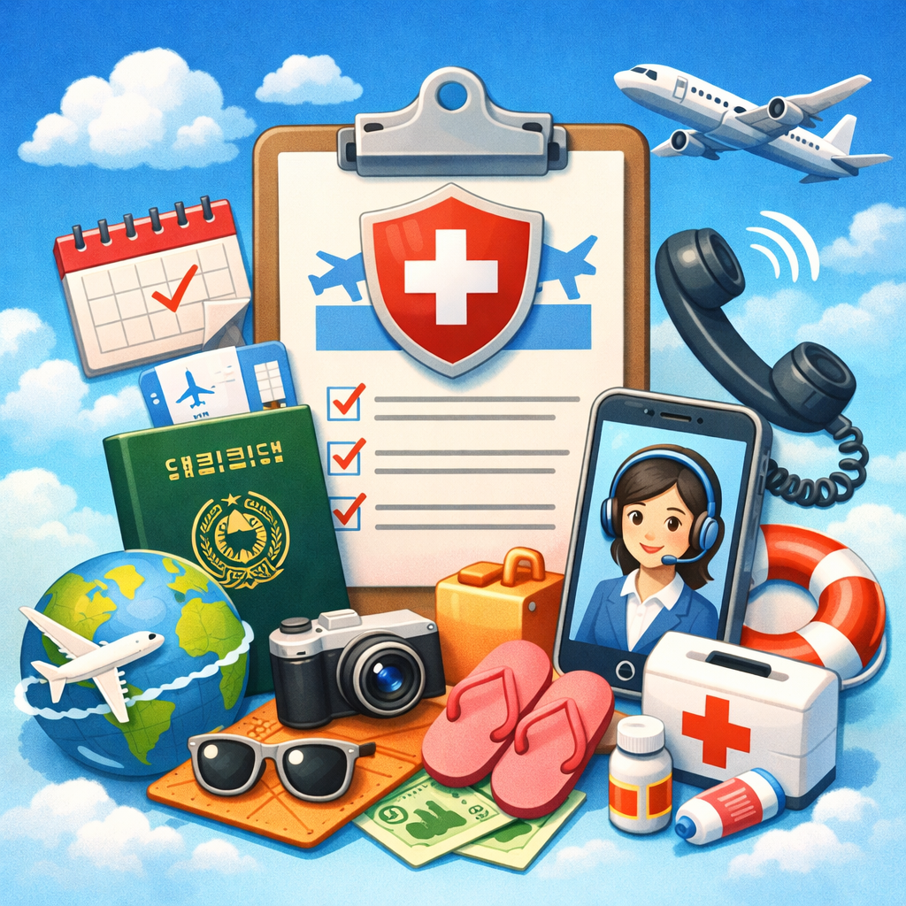 마이뱅크 여행자보험 가입방법 총정리｜해외여행 출국 전 1분 가입&middot;고객센터 전화번호까지 완벽 정리 관련 사진