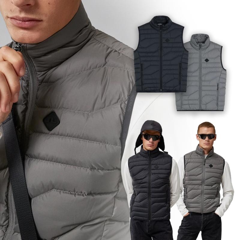 제이린드버그 남성골프웨어 패딩조끼 AMOW06707-9999