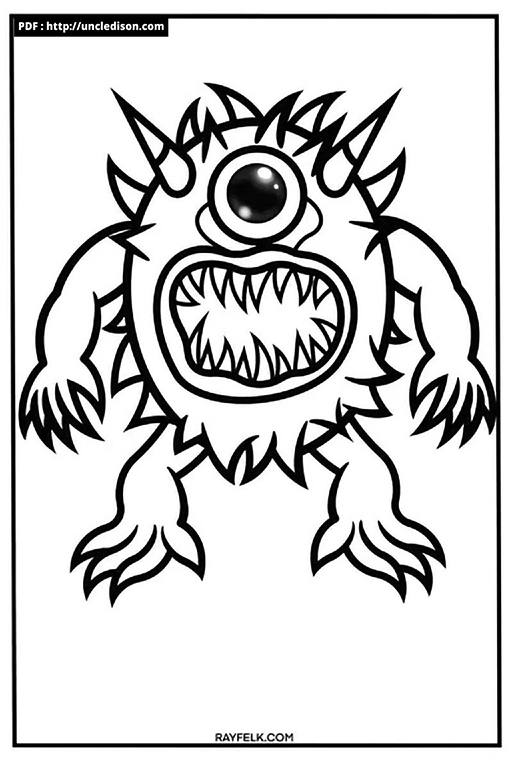 반반유치원 색칠공부 도안