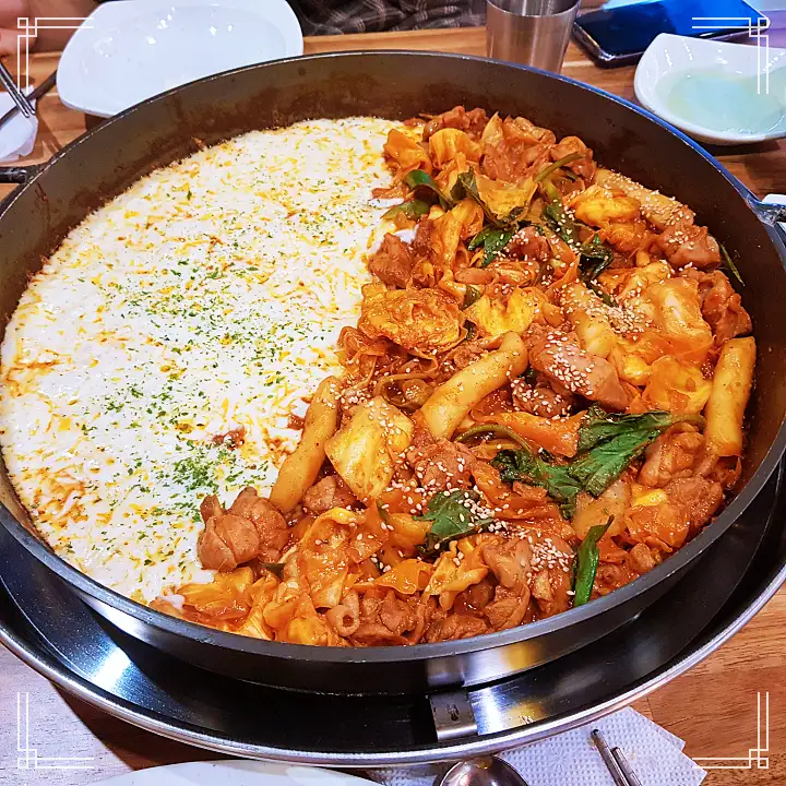 어서와 한국은 처음이지 치즈 닭갈비 후식 볶음밥 새우튀김 스웨덴 친구들 편 논현역 영동시장 맛집 위치