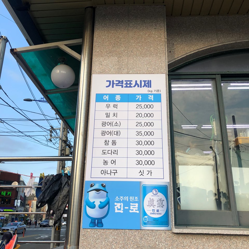 가격 표시제 안내