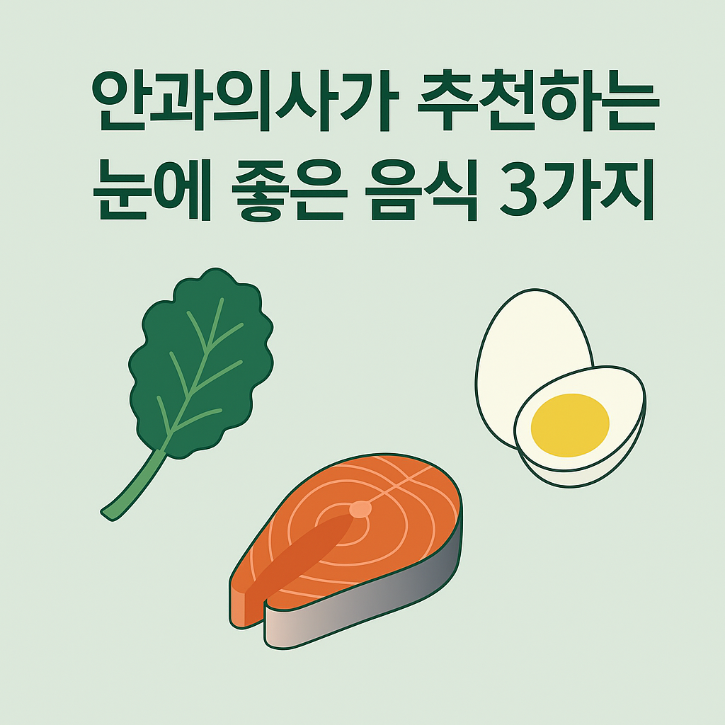 눈에 좋은 음식 추천