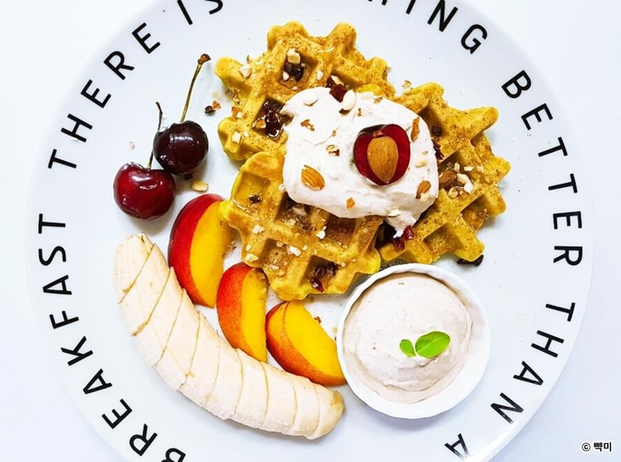 아보카도-요리-와플-만들기-다이어트-레시피