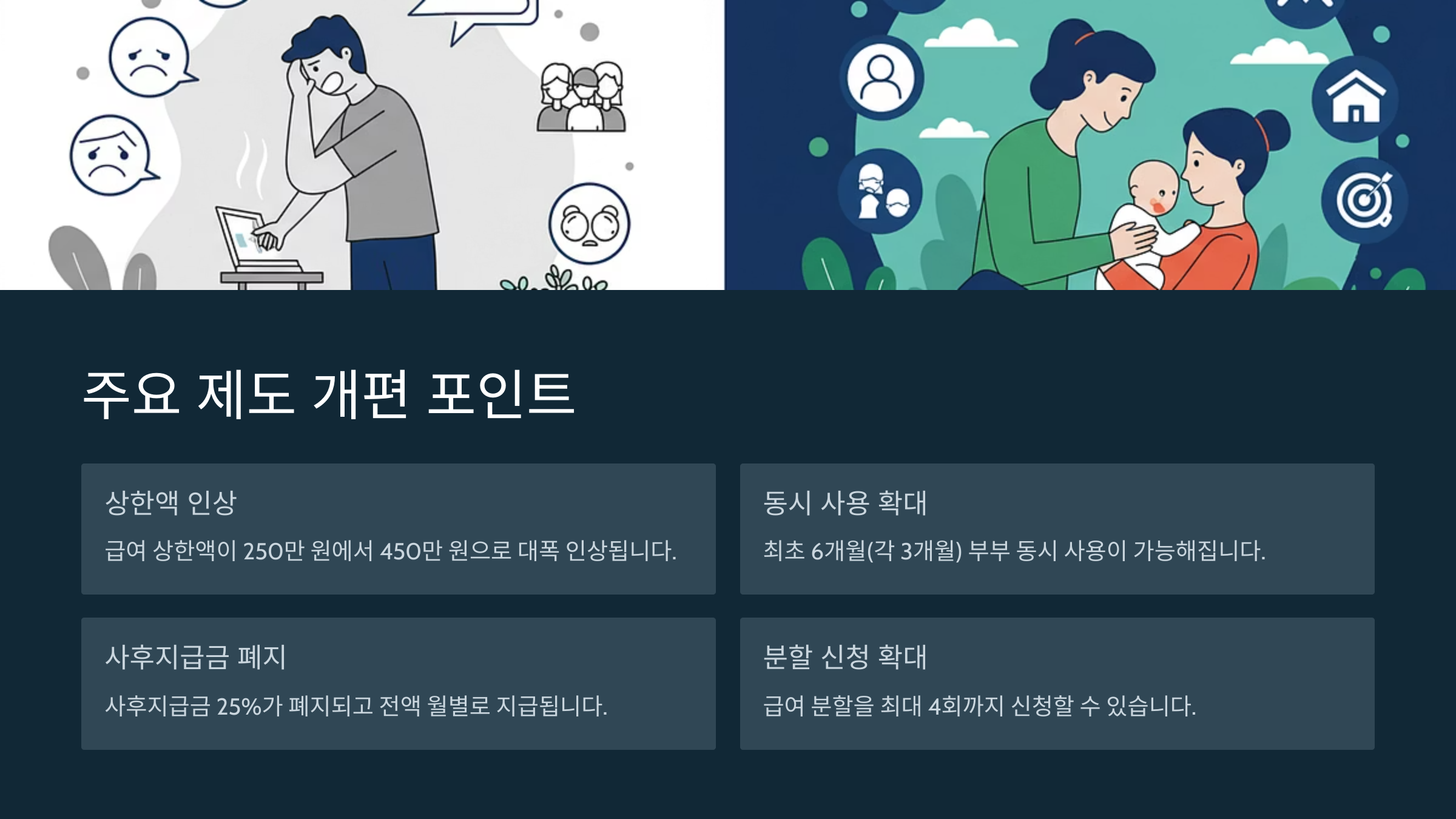 2025 육아휴직급여 신청하기, 신청 방법, 조건 총정리