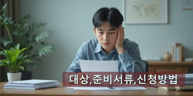 새출발기금 부실우려차주 서류 확인 중인 장면