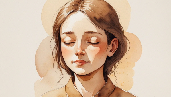 ISFP 기질의 청소년은 조용하고 따뜻하며, 감정을 섬세하게 느끼는 성향을 지녔습니다. 자신만의 가치와 아름다움을 추구하며, 겉으로는 부드럽고 수용적인 태도를 보이지만, 그 내면은 예민하고 쉽게 상처받는 마음을 간직하고 있습니다에 관한 그림