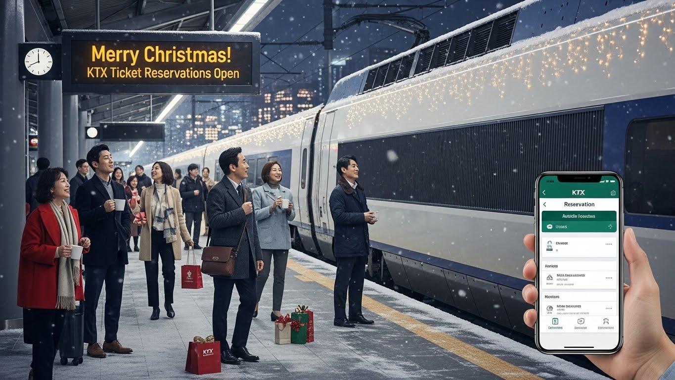 크리스마스 ktx 예매