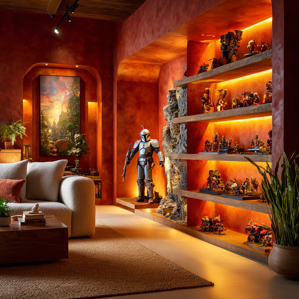 피규어 디스플레이