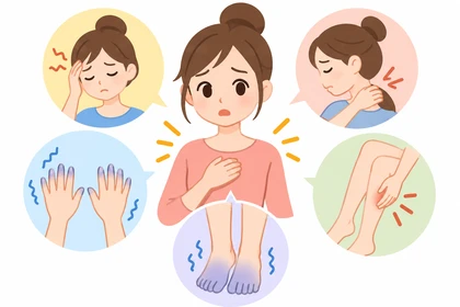 혈액순환 저하로 나타날 수 있는 신체 변화7