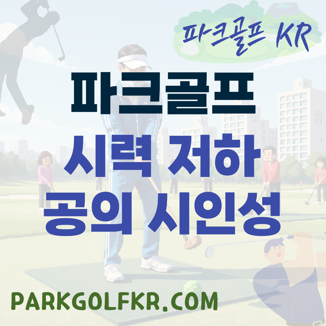 시력 저하 동호인을 위한 공의 시인성 극대화 팁