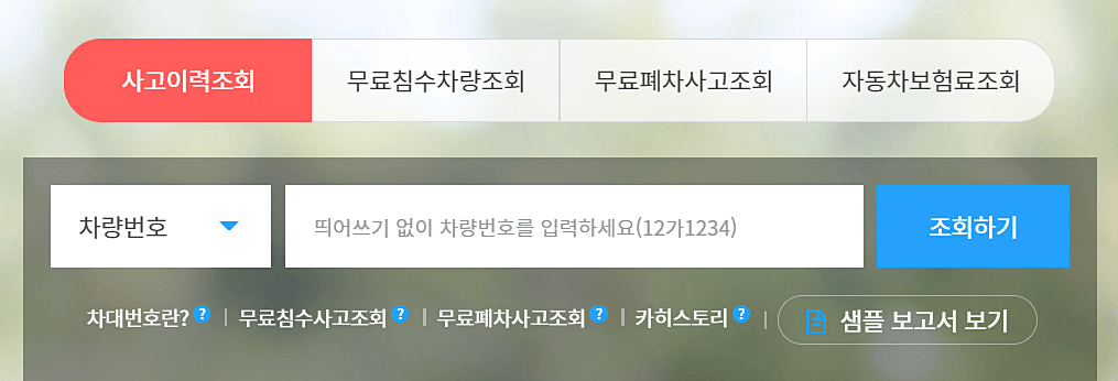 차량번호-입력