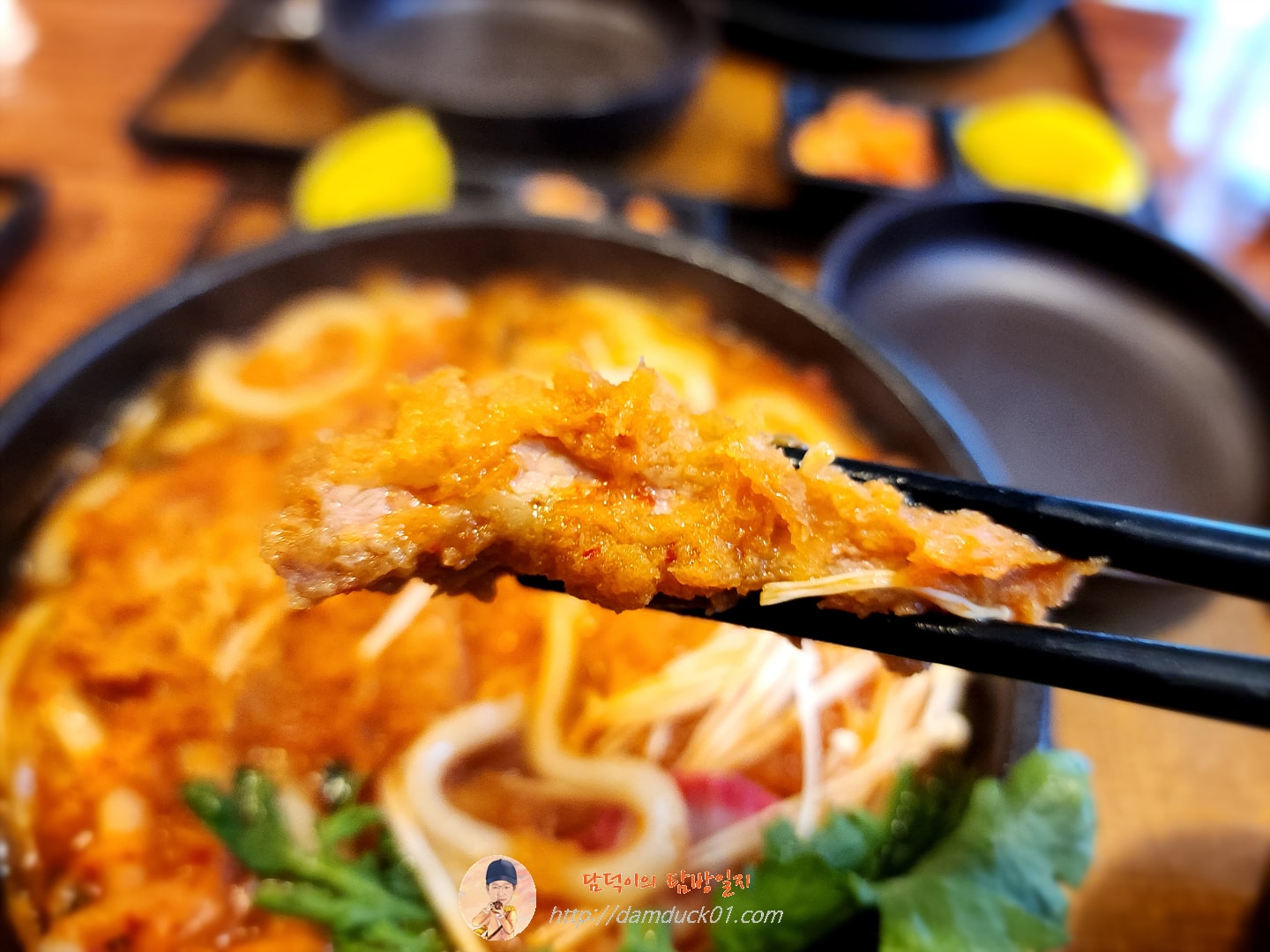 돈카츠김치우동전골